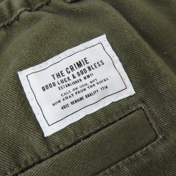 実際に弊社で買取させて頂いたTHE CRIMIE/クライミー LEX CHINO SHORTS ショートパンツ/Lの画像 5枚目