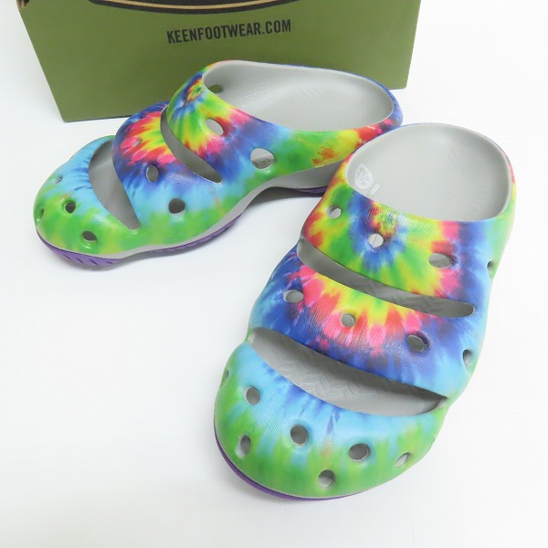 実際に弊社で買取させて頂いたKEEN/キーン YOGUI ARTS/ヨギ アーツ DDYE13/タイダイ サンダル 1024635/26.0