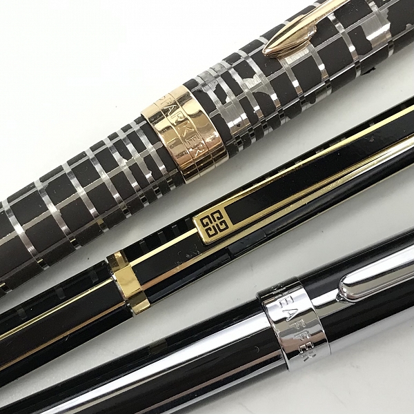 実際に弊社で買取させて頂いた【おまとめ品】PARKER/パーカー GIVENCHY/ジバンシィ SHEAFFER/シェーファー 他 ボールペン 等の画像 1枚目