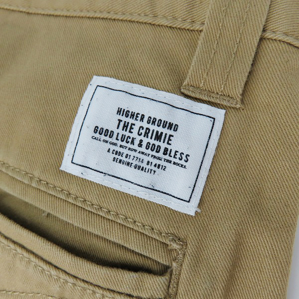 実際に弊社で買取させて頂いたTHE CRIMIE/クライミー STRETCH FABLIC ワークパンツ/Mの画像 5枚目