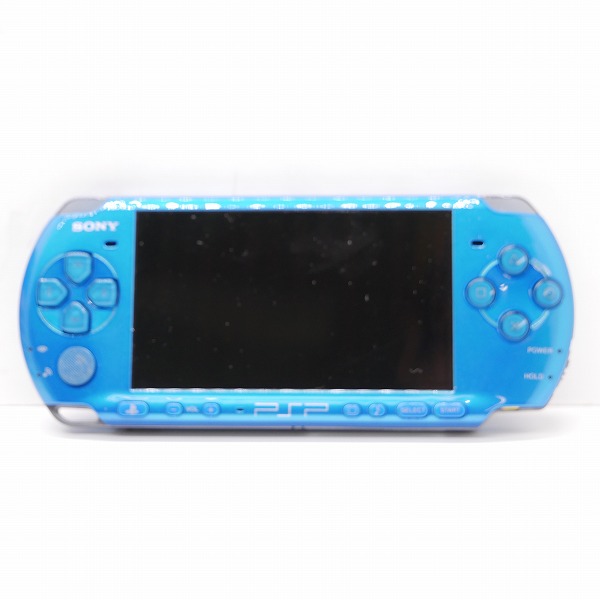 実際に弊社で買取させて頂いたSONY/ソニー PlayStation Portable/PSP/プレイステーションポータブル 本体 PSP-3000 バイブラント・ブルー【簡易動作確認済】 の画像 1枚目