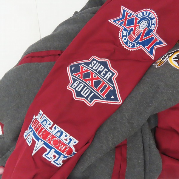 実際に弊社で買取させて頂いたG-III Apparel/G-IIIアパレル NFL Washington Redskins/ワシントン・レッドスキンズ Superbowl Champions スタジャン/Mの画像 6枚目