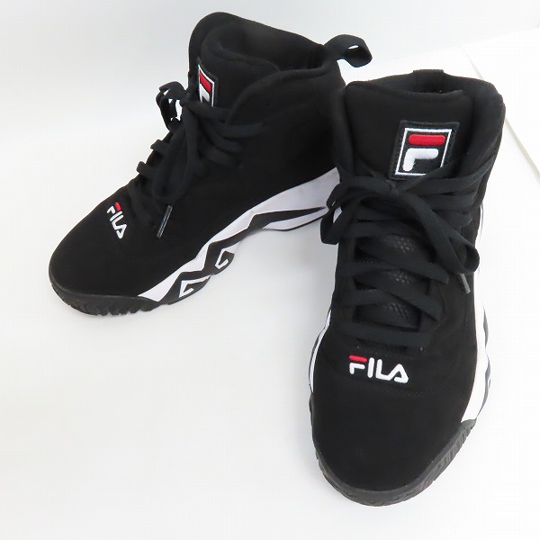 実際に弊社で買取させて頂いたFILA/フィラ MASHBURN/マッシュバーン ハイカットスニーカー 1VB90140-014/26.5