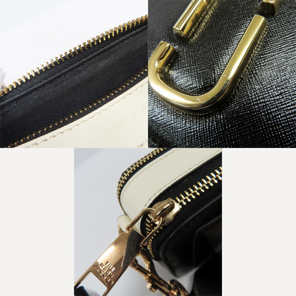 実際に弊社で買取させて頂いたTHE MARC JACOBS/ザ マークジェイコブス スナップショット ミニショルダーバッグ M0014146の画像 6枚目