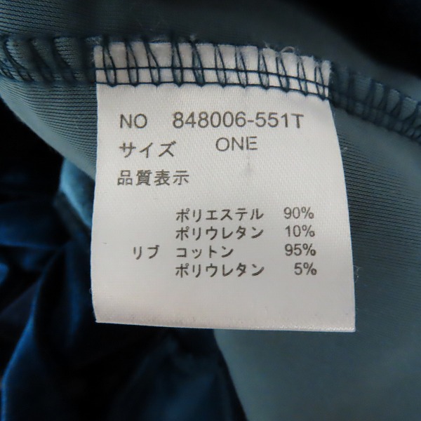 実際に弊社で買取させて頂いたNO ID./ノーアイディー 切替BIGプルオーバーパーカ 848006-551T/ONEの画像 3枚目