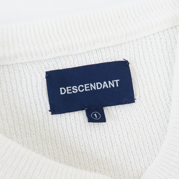 実際に弊社で買取させて頂いたDESCENDANT/ディセンダント GAUFRE WAFFLE LS/ワッフル サーマルカットソー/1の画像 2枚目