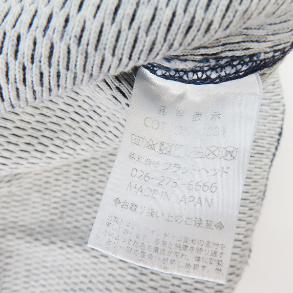 実際に弊社で買取させて頂いたTHE FLAT HEAD/フラットヘッド サーマル ヘンリーネック 長袖Tシャツ/カットソー/Lの画像 3枚目