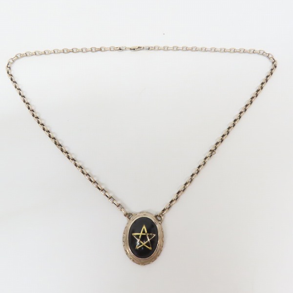 実際に弊社で買取させて頂いたALEX STEETER/アレックスストリーター エンジェルハートネックレス/ペンダント 東京ブラックの画像 8枚目