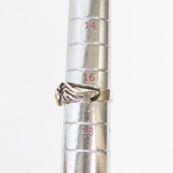 実際に弊社で買取させて頂いた【ギャラ付】ALEX STEETER/アレックスストリーター ハートウイングリング ALR792/17号の画像 7枚目