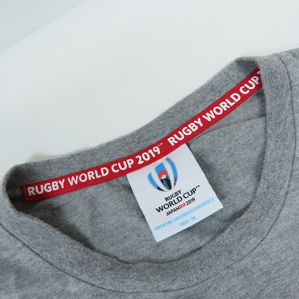 実際に弊社で買取させて頂いたCANTERBURY/カンタベリー ラグビー日本代表Tシャツ 3点セットの画像 4枚目