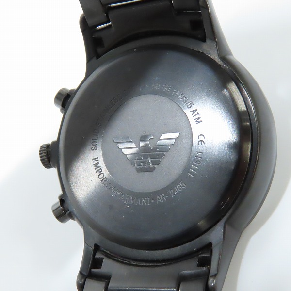 実際に弊社で買取させて頂いたEMPORIO ARMANI/エンポリオアルマーニ 腕時計 AR-2485の画像 4枚目