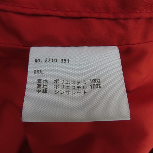 実際に弊社で買取させて頂いたLAD MUSICIAN/ラッドミュージシャン シンサレート 中綿ジャケット 2210-351/44の画像 4枚目
