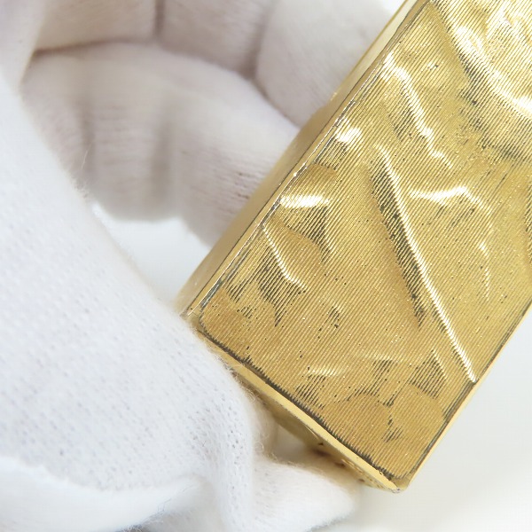 実際に弊社で買取させて頂いたdunhill/ダンヒル サイドローラー ガスライター ゴールドの画像 6枚目