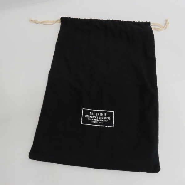 実際に弊社で買取させて頂いたTHE CRIMIE/クライミー レザー ショルダーバッグ/サコッシュの画像 9枚目