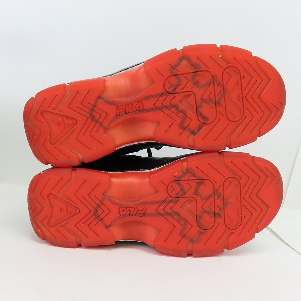 実際に弊社で買取させて頂いたFILA/フィラ 96 GL ALL EYEZ ON ME/オールアイズオンミー ハイカットスニーカー MSS18012-001/29.0の画像 2枚目