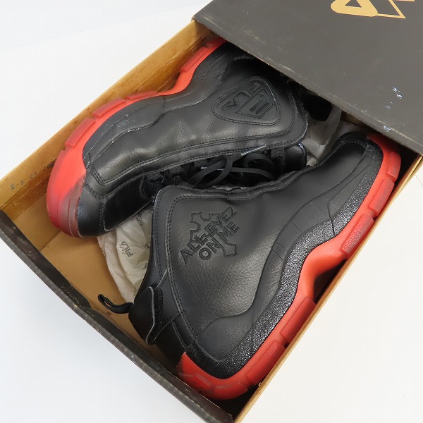 実際に弊社で買取させて頂いたFILA/フィラ 96 GL ALL EYEZ ON ME/オールアイズオンミー ハイカットスニーカー MSS18012-001/29.0の画像 7枚目