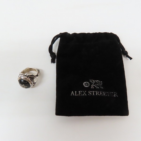 実際に弊社で買取させて頂いたALEX STEETER/アレックスストリーター ベイビーエンジェルハートリング 東京ブラック/8-8.5号の画像 9枚目