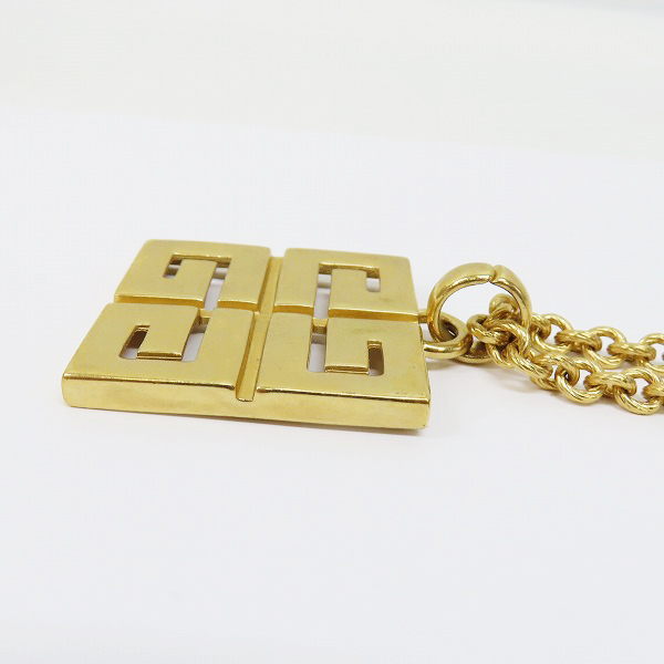 実際に弊社で買取させて頂いたGIVENCHY/ジバンシイ 4Gロゴ チェーンネックレスの画像 3枚目