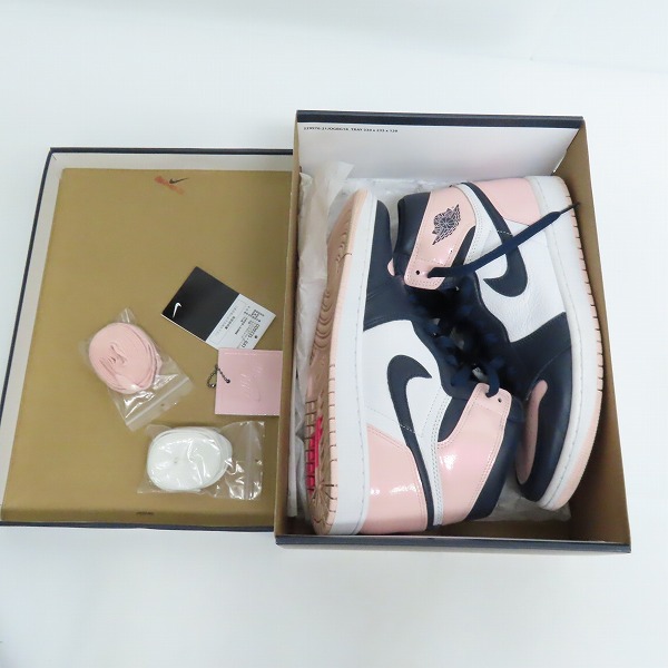 実際に弊社で買取させて頂いたNIKE/ナイキ WMNS AIR JORDAN 1 RETRO HIGH OG ATMOSPHERE エアジョーダン1 DD9335-641/28の画像 7枚目
