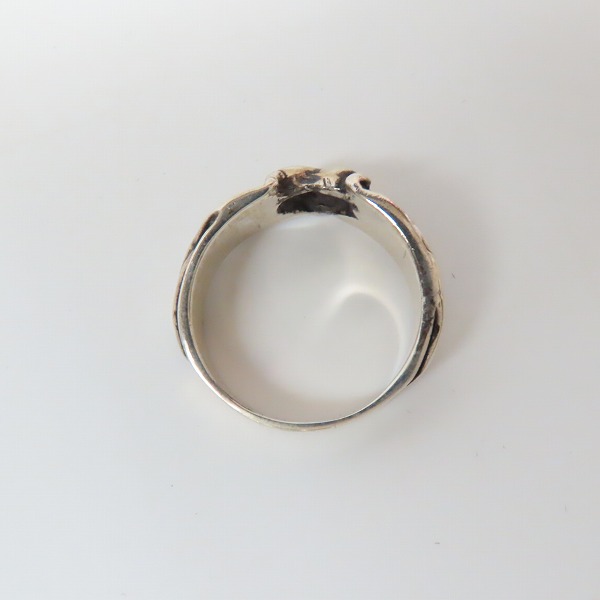 実際に弊社で買取させて頂いた【ギャラ付】ALEX STEETER/アレックスストリーター ハートウイングリング ALR792/17号の画像 5枚目