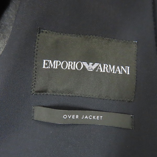 実際に弊社で買取させて頂いたEMPORIO ARMANI/エンポリオアルマーニ WATER REPELLENT オーバージャケット コート 46  の画像 3枚目