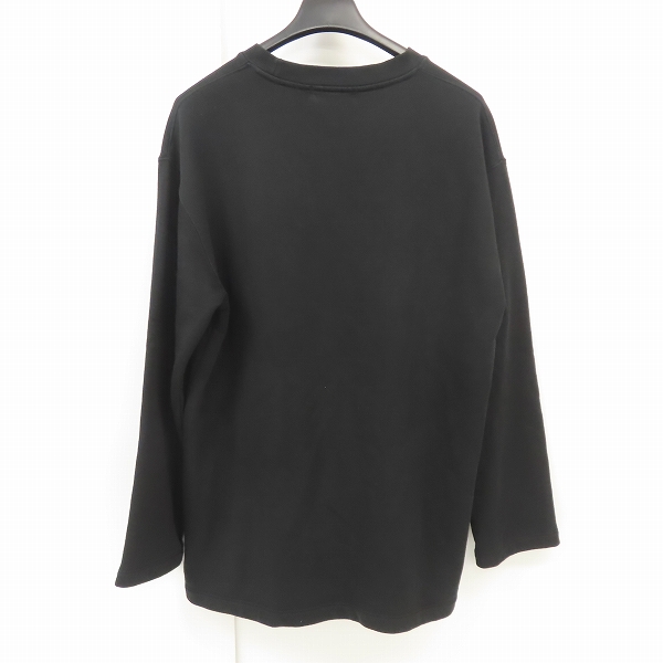 実際に弊社で買取させて頂いたHARE/ハレ 長袖 胸ポケット スウェット ブラック HA020037AD/Sの画像 1枚目