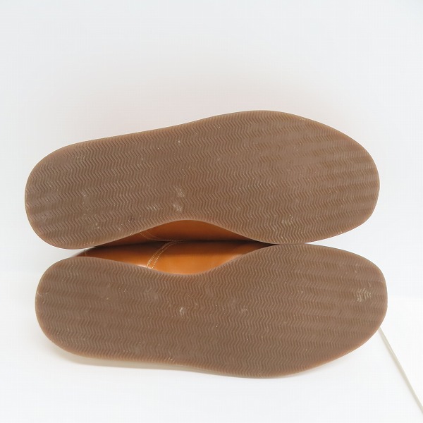 実際に弊社で買取させて頂いたBURBERRY/バーバリー レザー シューズ スニーカー BU1340/24.0の画像 2枚目