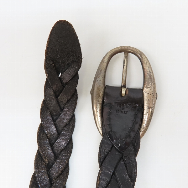 実際に弊社で買取させて頂いたDaniel&Bob/ダニエル＆ボブ レザーベルト/メッシュの画像 2枚目