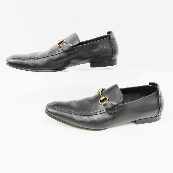 GUCCI/グッチ ビットローファー/レザーシューズ/093976/41.5Eの GUCCI/グッチ ビットローファー/レザーシューズ/093976/41.5Eの