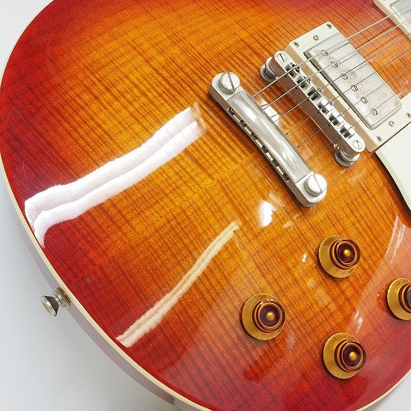 実際に弊社で買取させて頂いた★Epiphone/エピフォン Les Paul Standard/レスポールスタンダード サンバースト エレキギター ハードケース付 の画像 6枚目