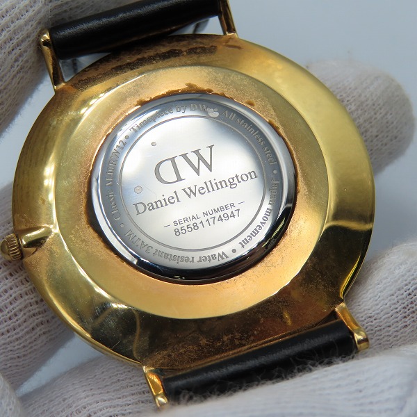 実際に弊社で買取させて頂いたDaniel Wellington/ダニエルウェリントン M40RW12 クォーツ/ウォッチ/腕時計【動作未確認】の画像 3枚目
