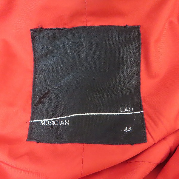 実際に弊社で買取させて頂いたLAD MUSICIAN/ラッドミュージシャン シンサレート 中綿ジャケット 2210-351/44の画像 3枚目