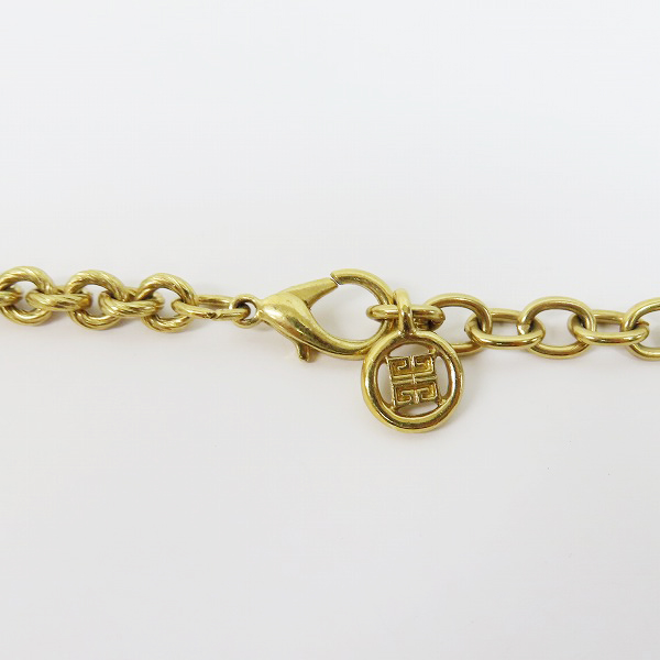 実際に弊社で買取させて頂いたGIVENCHY/ジバンシイ 4Gロゴ チェーンネックレスの画像 4枚目