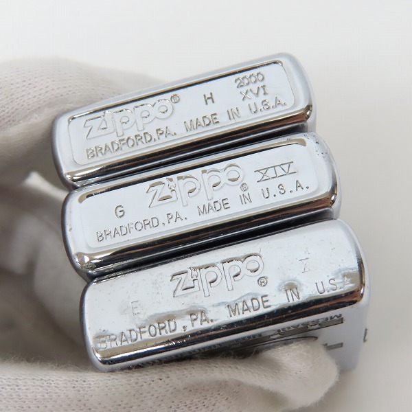 実際に弊社で買取させて頂いた【おまとめ品】ZIPPO/ジッポー ポールスミス/アルファ/ハンバーガー/ロゴ等 プリントの画像 3枚目