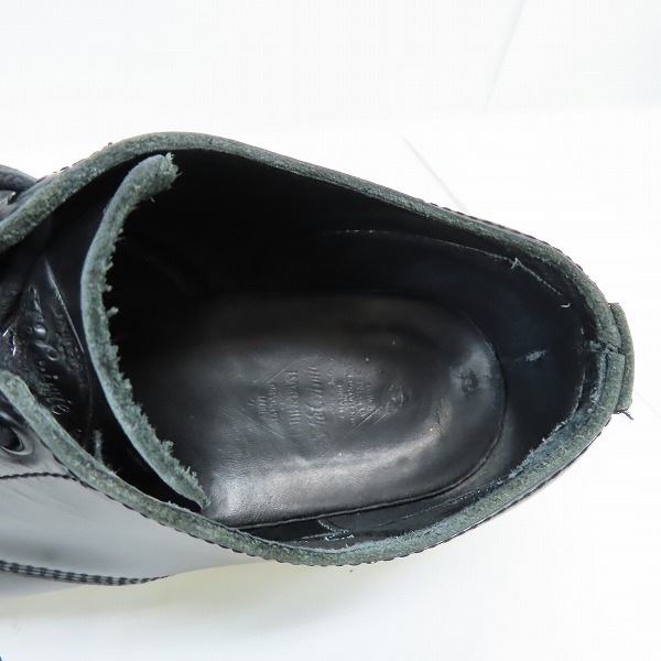 実際に弊社で買取させて頂いたTHE CRIMIE/クライミー faith＆trust レザー シューズ/26の画像 4枚目