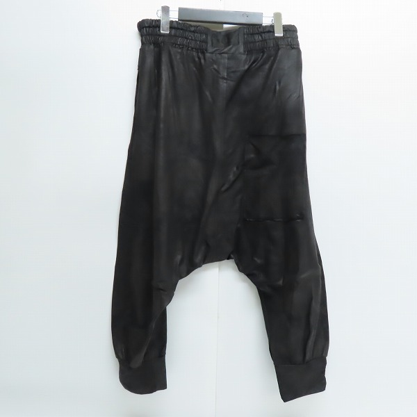 実際に弊社で買取させて頂いたLGB/ルグランブルー コーティングサルエルパンツ SARROUEL-2 M 0215KIC 1の画像 1枚目