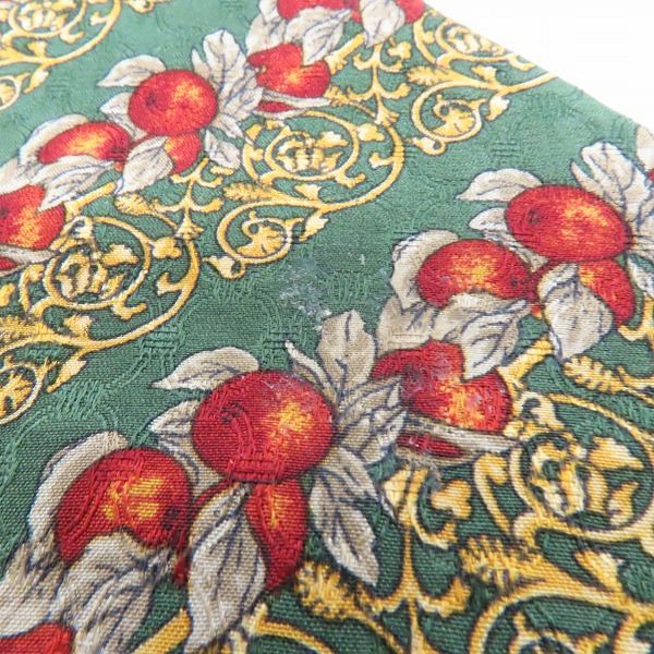 実際に弊社で買取させて頂いたChristian Dior/クリスチャン・ディオール VERSACE/ヴェルサーチェ FERRAGAMO/フェラガモ ネクタイ 3点セットの画像 5枚目