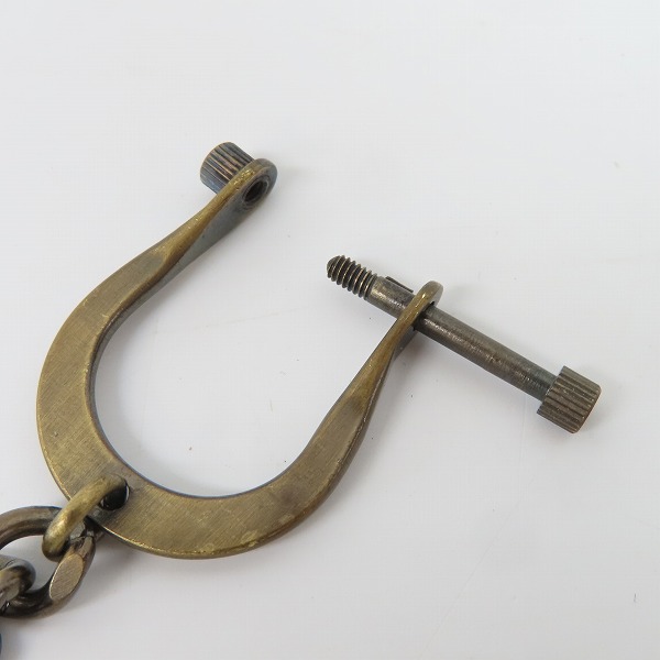 実際に弊社で買取させて頂いたBurberrys/バーバリー レザー キーホルダーの画像 5枚目