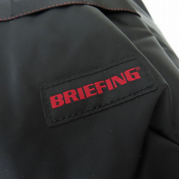 実際に弊社で買取させて頂いたBRIEFING/ブリーフィング トートバッグ ブラックの画像 4枚目