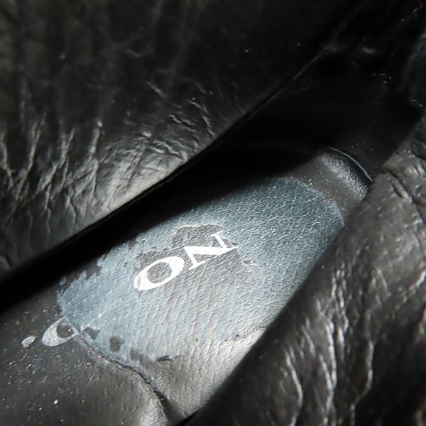 実際に弊社で買取させて頂いたNO ID./ノーアイディー サイドジップ ハイスニーカー 448208-586F/42の画像 7枚目