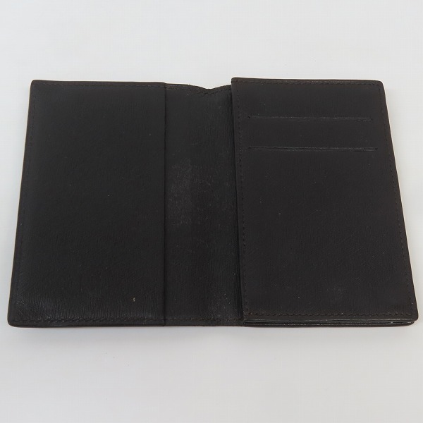 実際に弊社で買取させて頂いたDunhill/ダンヒル ロゴプレート 二つ折り名刺入れ/カードケースの画像 3枚目