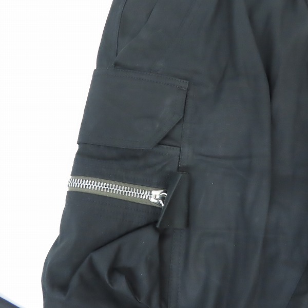 実際に弊社で買取させて頂いたRick Owens/リックオウエンス 22AW STROBE MASTODON CARGO マストドン カーゴ パンツ RU02B2396TE/50の画像 4枚目