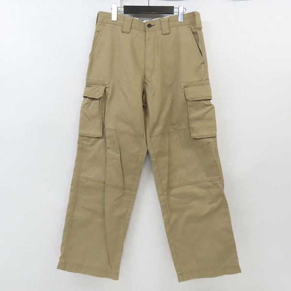 実際に弊社で買取させて頂いたDICKIES/ディッキーズ スタンダードライン ダブルニー カーゴパンツ D-1875 W85cm/L83cm