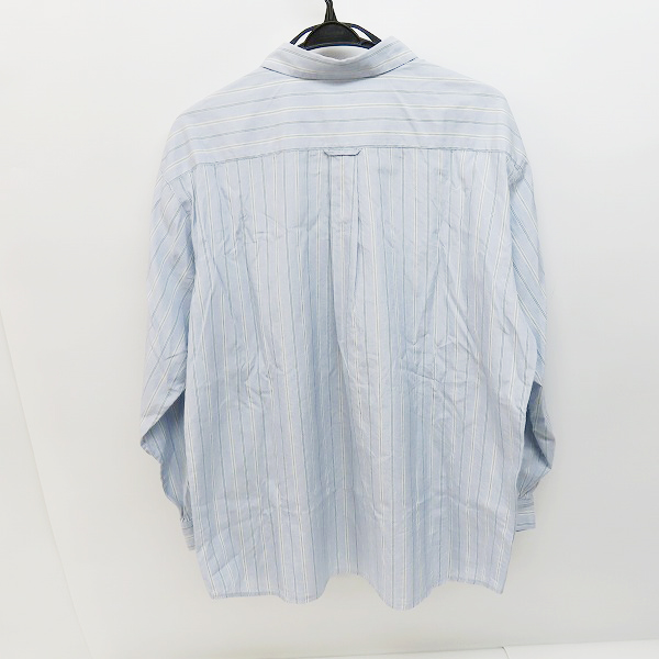 実際に弊社で買取させて頂いたBurberrys/バーバリーズ ホースロゴ刺繡 ストライプ柄長袖シャツ/17の画像 1枚目