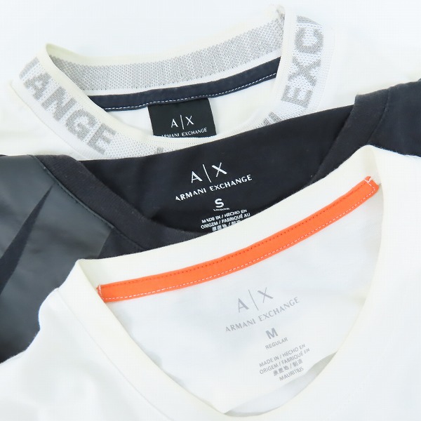 実際に弊社で買取させて頂いたARMANI EXCHANGE/アルマーニエクスチェンジ Tシャツ 3点セットの画像 2枚目