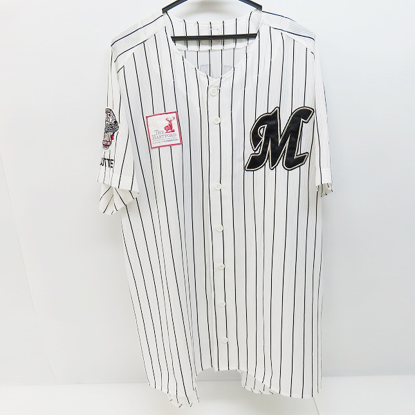 DESCENTE/デサント 千葉ロッテマリーンズ 40周年 ホーム レプリカ
