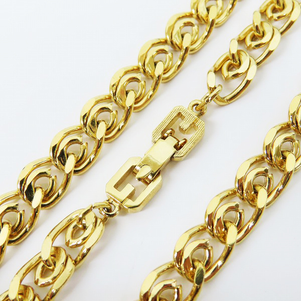 実際に弊社で買取させて頂いたGIVENCHY/ジバンシイ リンクネックレス