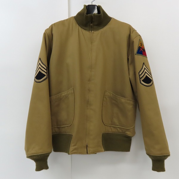 実際に弊社で買取させて頂いたBUZZ RICKSONS/バズリクソンズ タンカースジャケット BR13113/40R