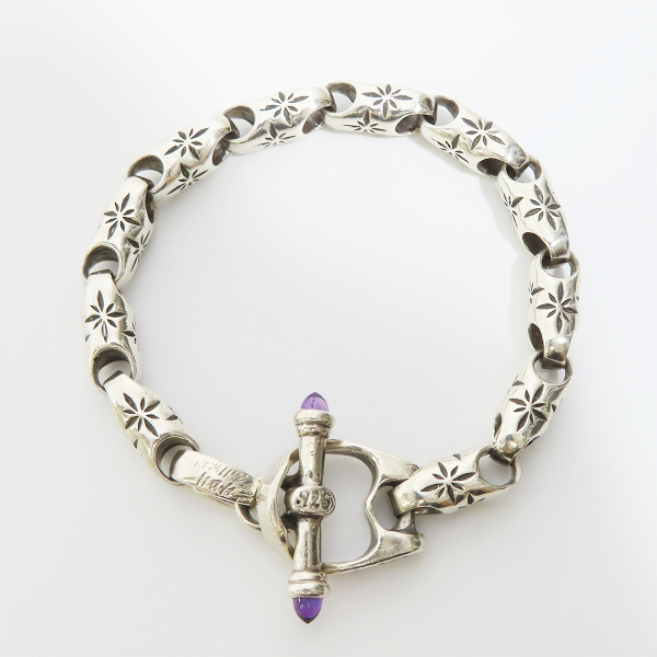 実際に弊社で買取させて頂いた【証明書付き】BILL WALL LEATHER/BWL/ビルウォールレザー B417:Mid Star Bracelet/ミッドスターブレスレットの画像 1枚目