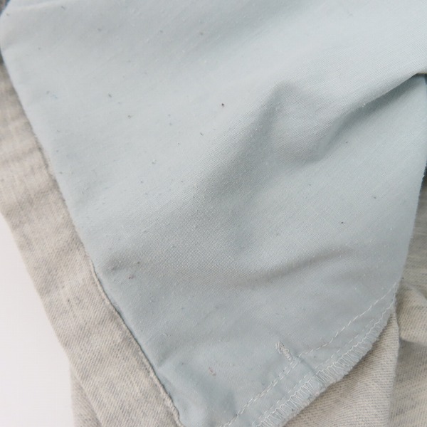 実際に弊社で買取させて頂いたTHE CRIMIE/クライミー ロゴ刺繍 コットン長袖シャツ/Lの画像 7枚目